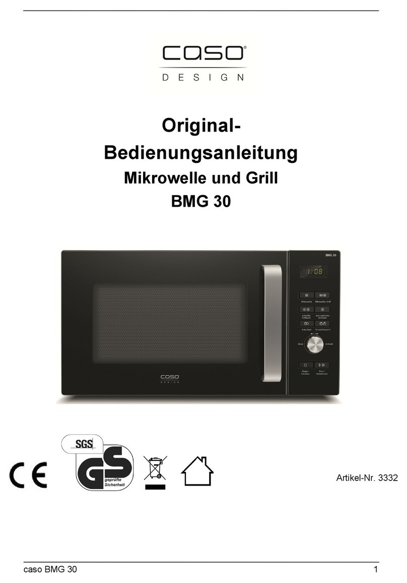 CASO DESIGN 3332 User manual CASO DESIGN 3332 User manual