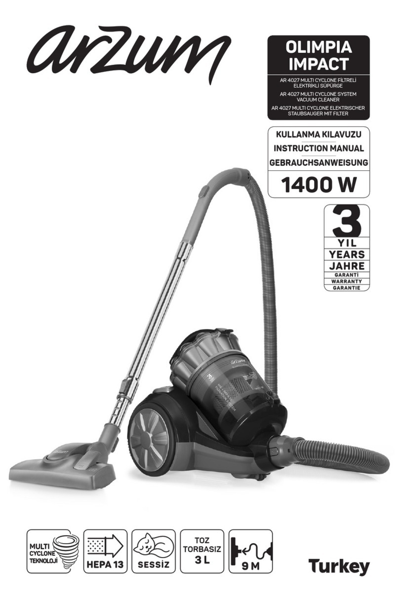 Arzum OLIMPIA IMPACT instruction manual