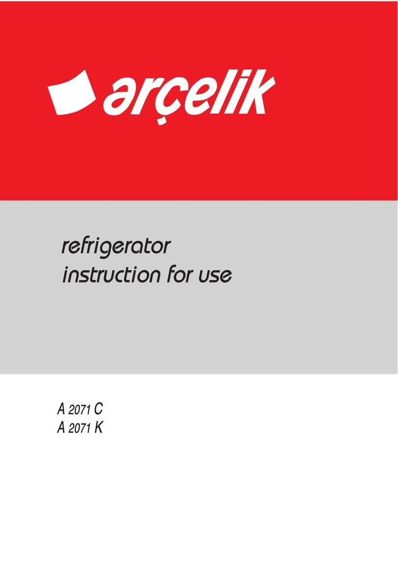 arcelik A 2071 C User manual