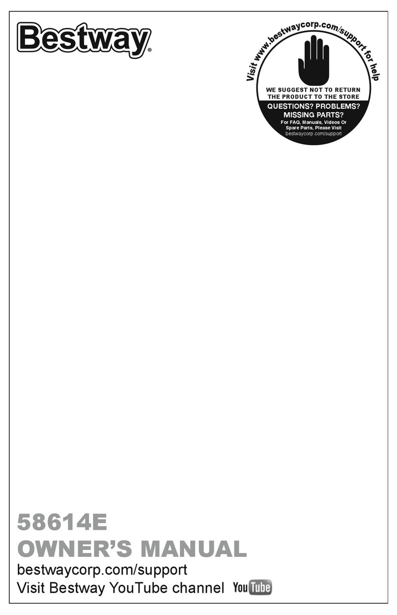 Bestway 58614E owner's manual
