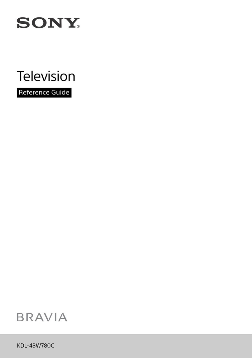 Sony BRAVIA KDL-43W780C User manual