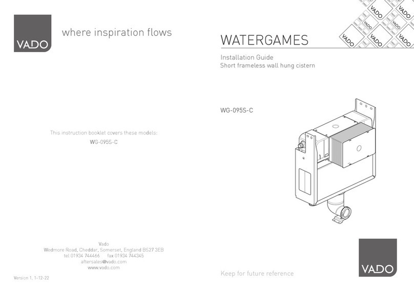 VADO WG-095S-C User manual