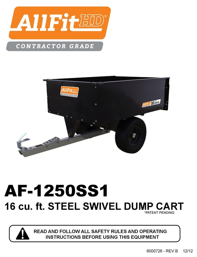 AllFitHD AF-1250SS1 manual