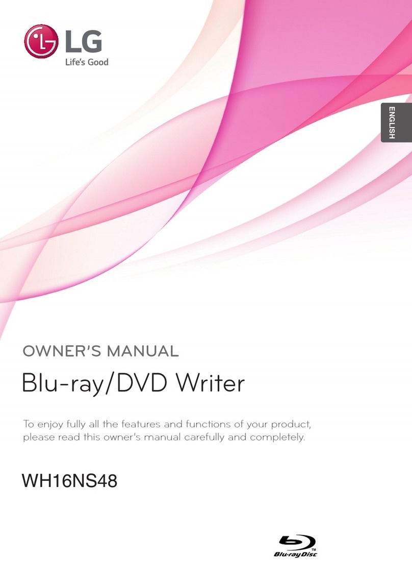 LG WH16NS48 User manual