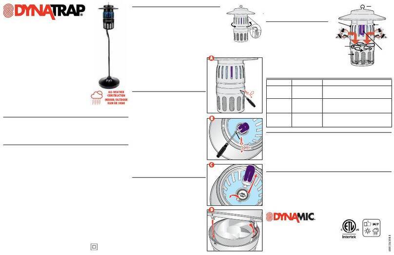 DynaTrap DT1260 User manual