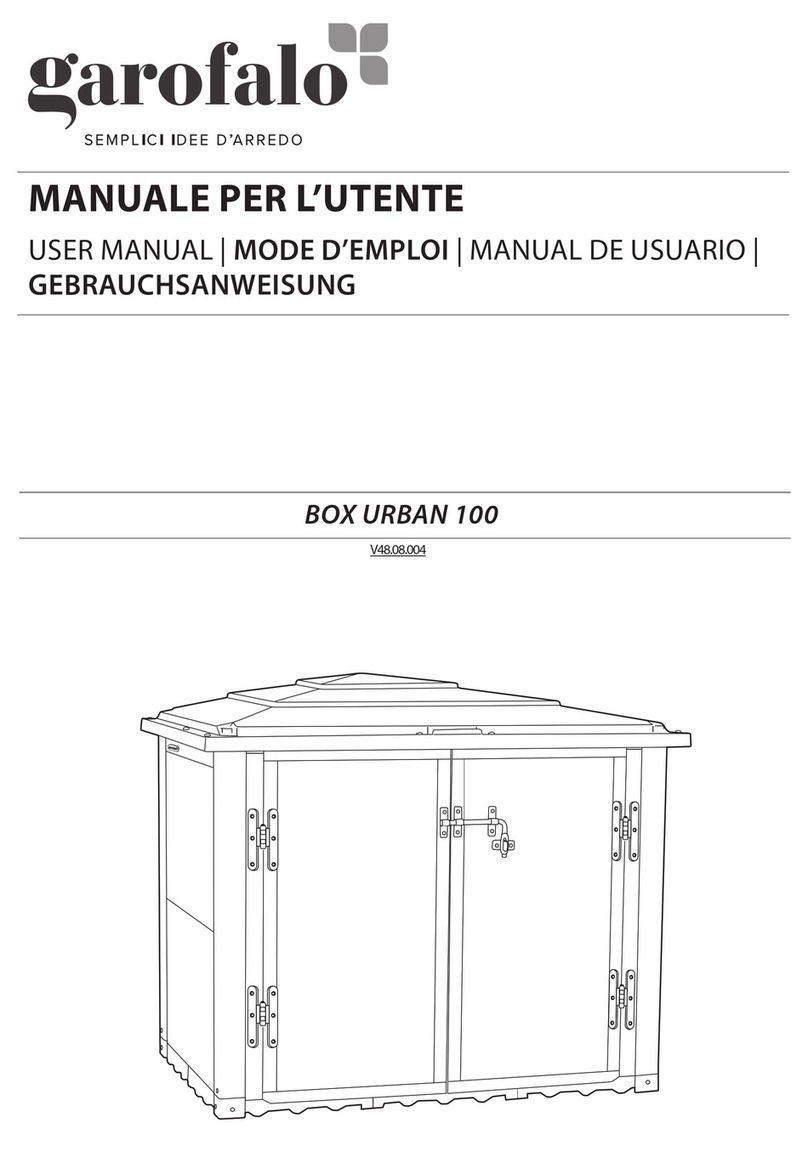 garofalo BOX URBAN 100 user manual garofalo BOX URBAN 100 user manual