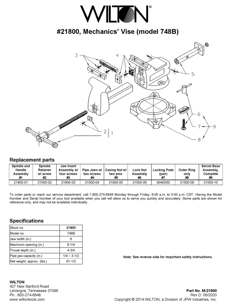 Wilton 748B manual