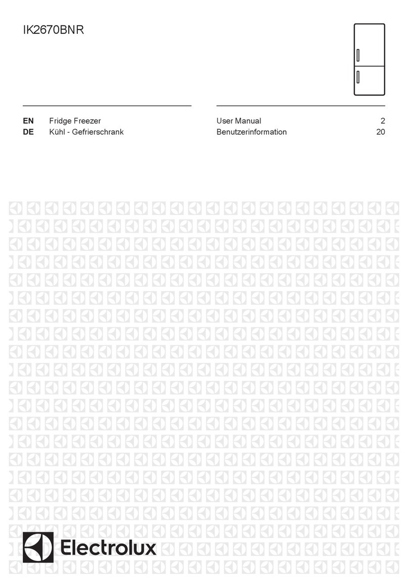 Electrolux IK2670BNR User manual Electrolux IK2670BNR User manual