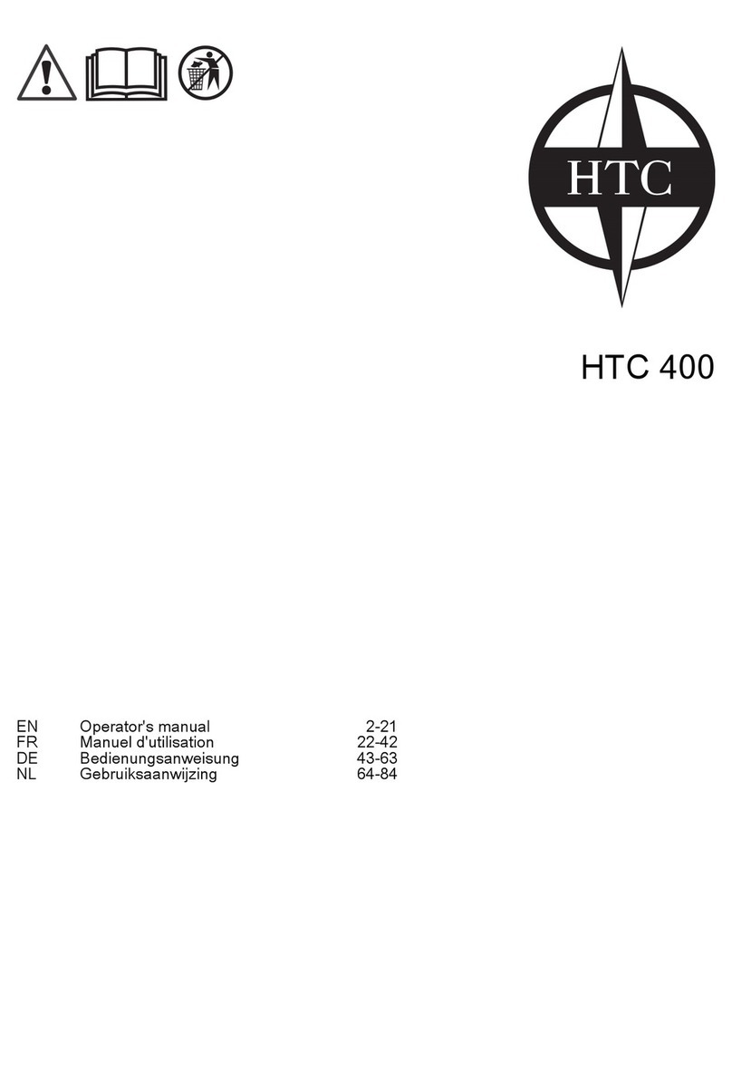 Husqvarna HTC 400 Operator's manual