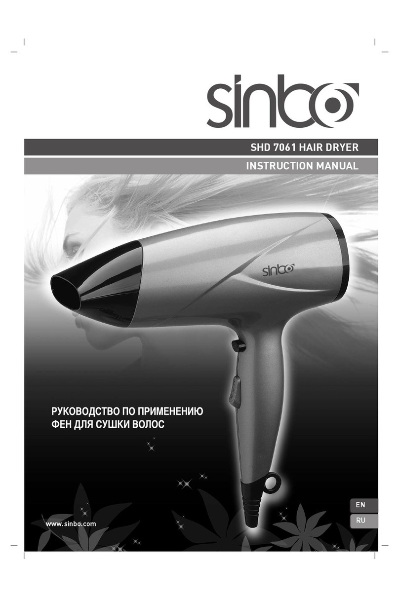 Sinbo SHD 7061 User manual