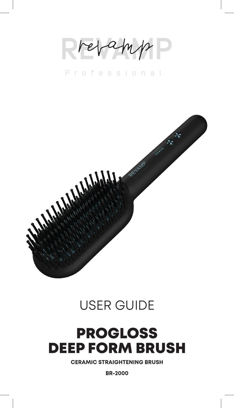 Revamp PROGLOSS DEEP FORM BRUSH User manual