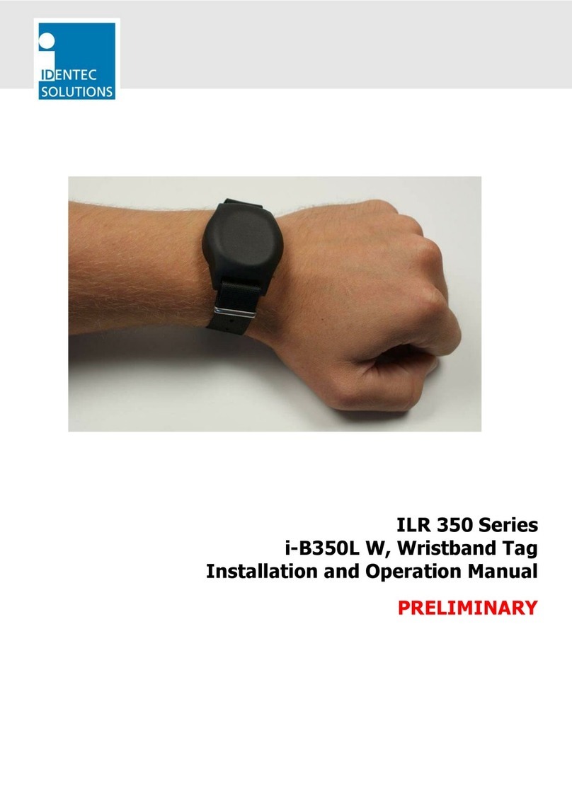 IDENTEC SOLUTIONS i-B350L W Installation and operation manual IDENTEC SOLUTIONS i-B350L W Installation and operation manual