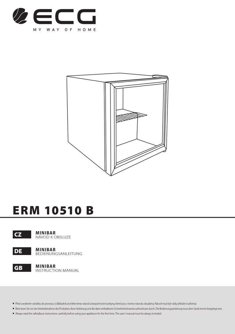 ECG ERM 10510 B User manual