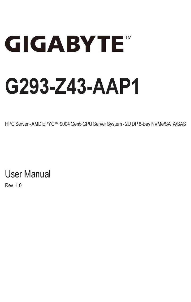 Gigabyte G293-Z43-AAP1 user manual