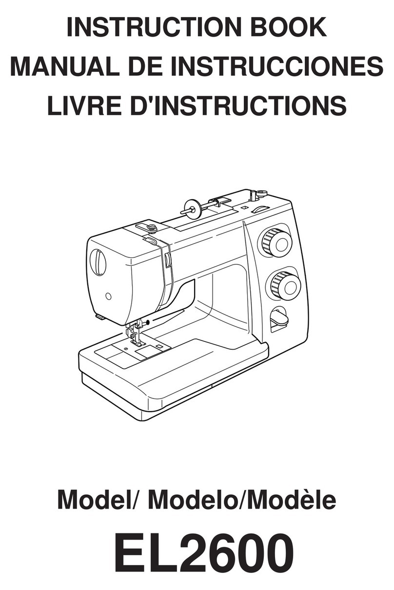 Janome EL2600 User manual