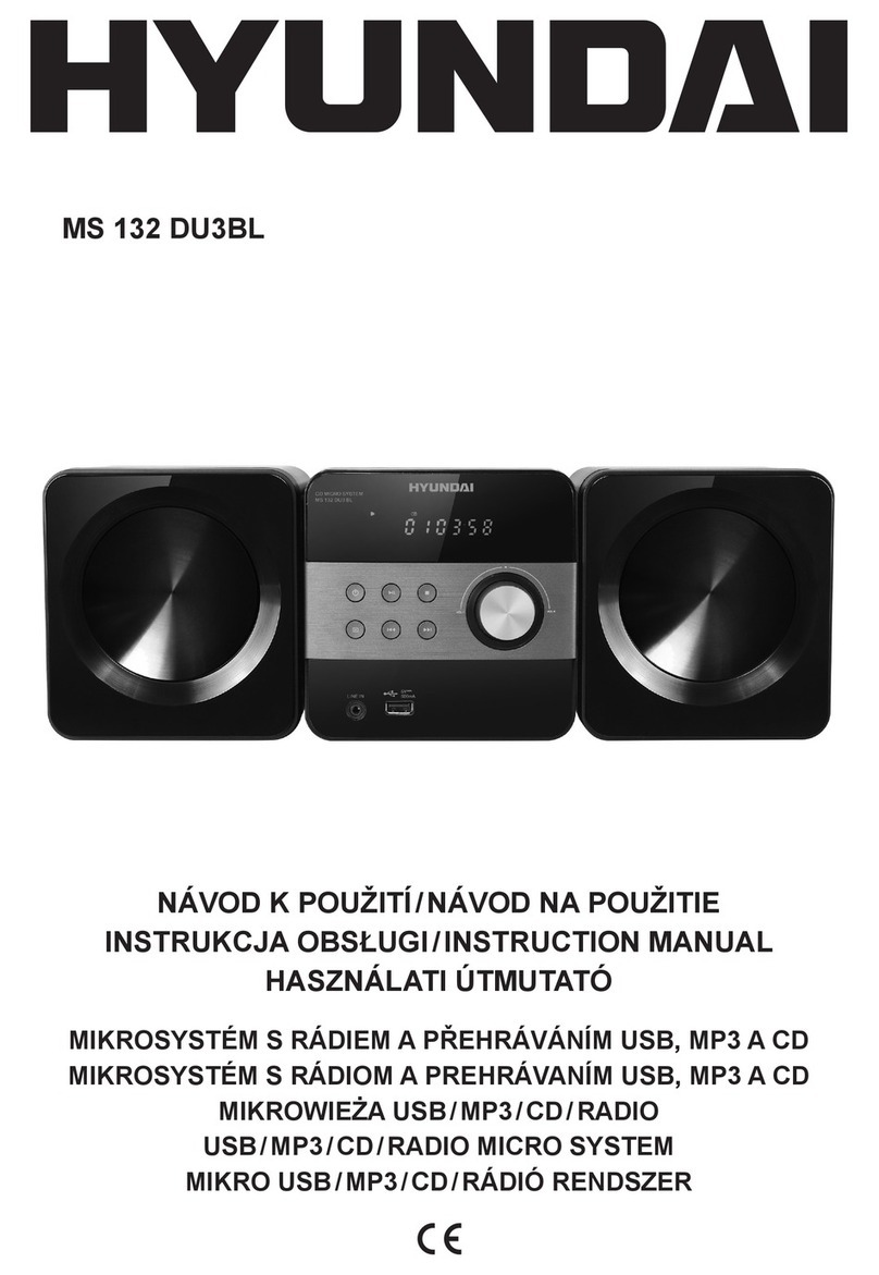 Hyundai MS 132 DU3BL instruction manual