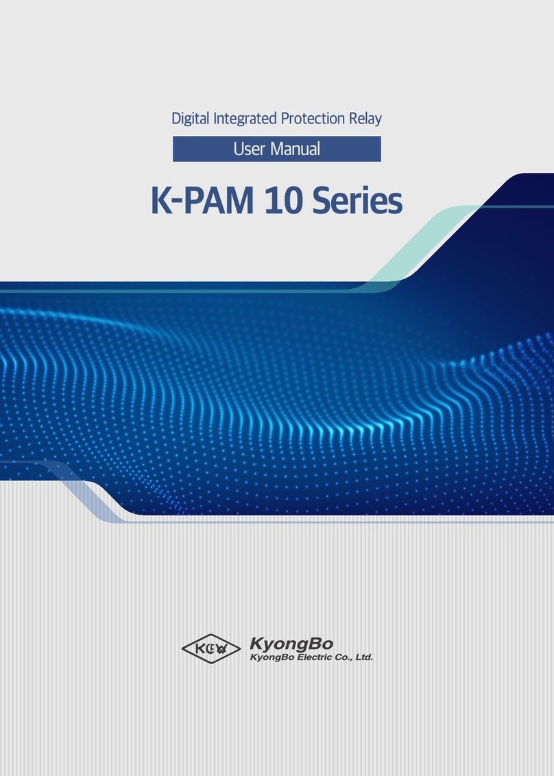 Kyongbo Electric K-PAM 10 Series User manual