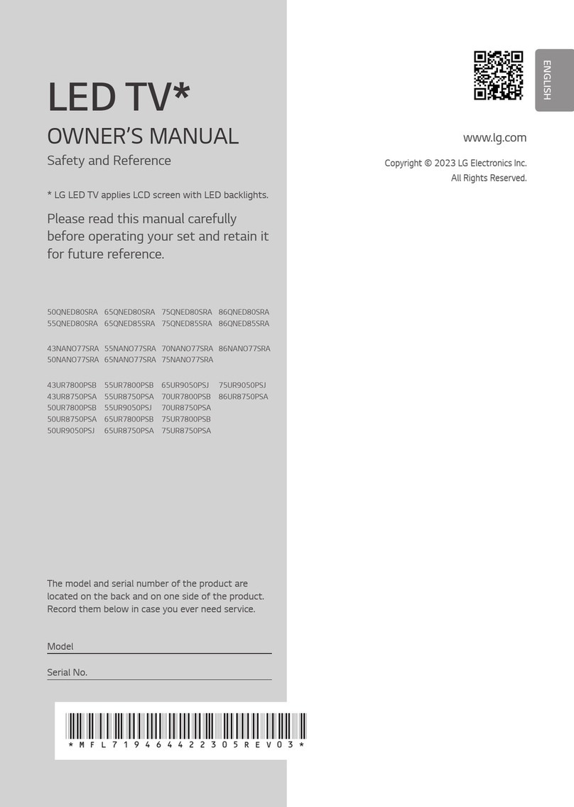 LG 55QNED80SRA owner's manual