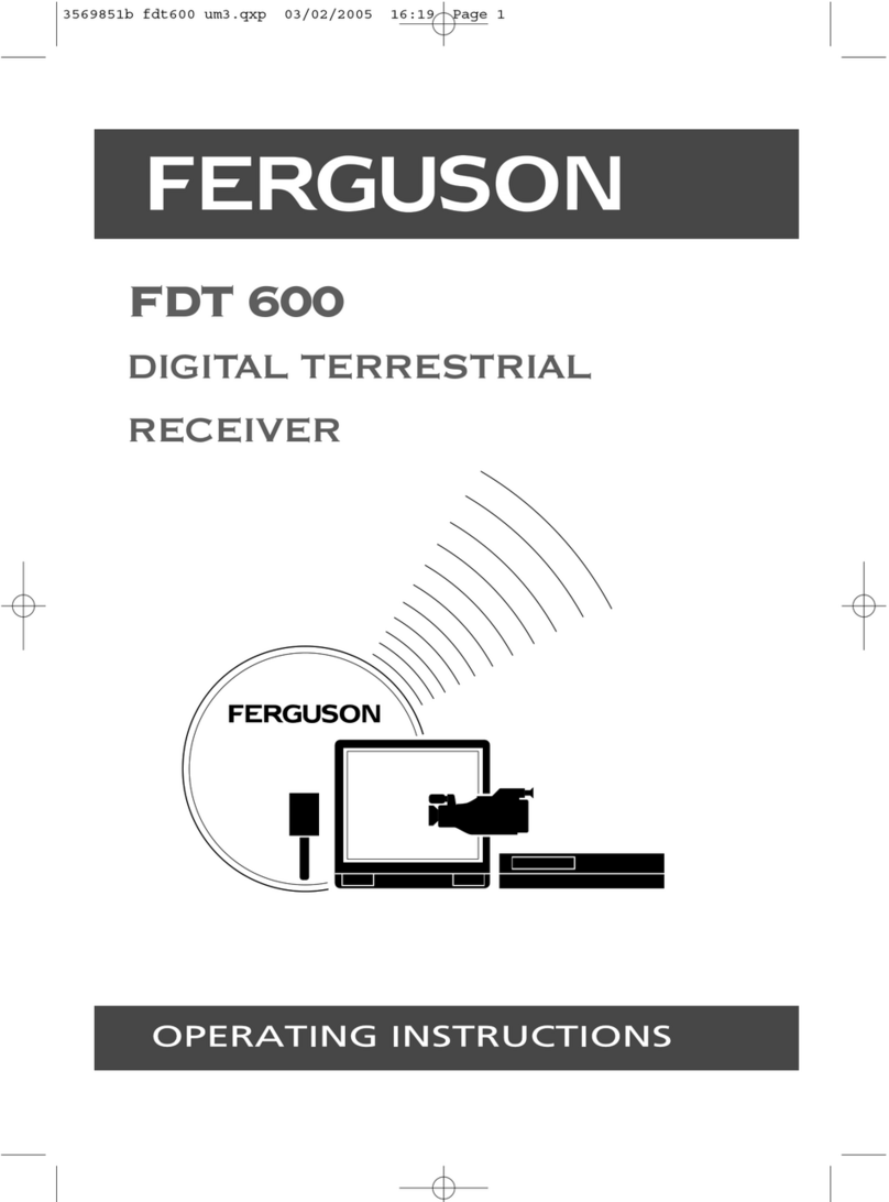 Ferguson FDT 600 User manual