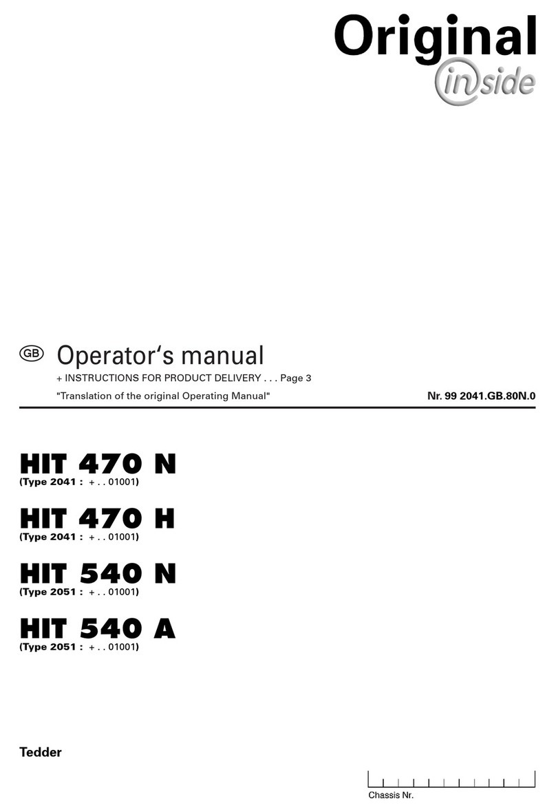Pottinger HIT 470 N Operator's manual