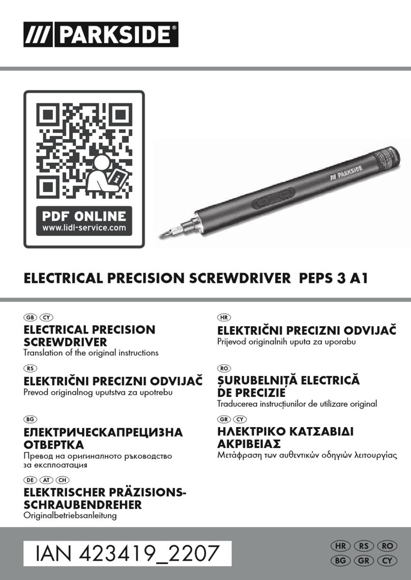 Parkside PEPS 3 A1 User manual