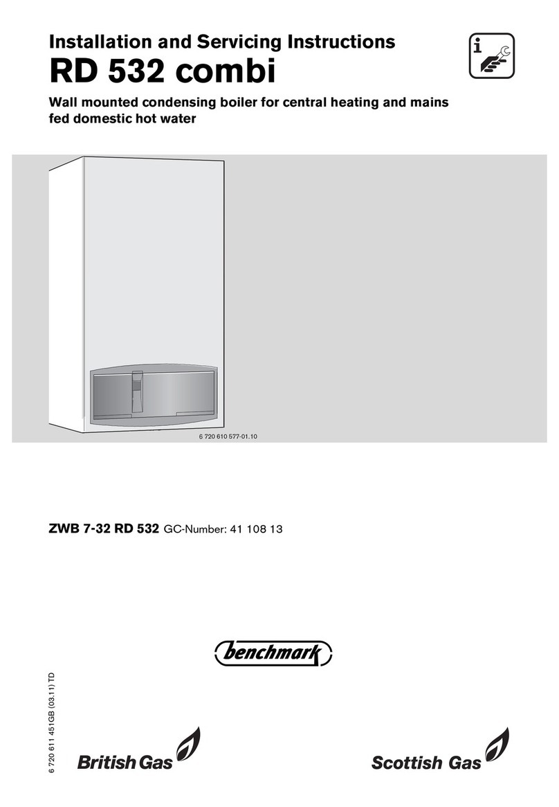 Benchmark RD 532 combi User manual