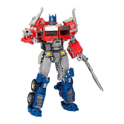 Hasbro TRANSFORMERS OPTIMUS PRIME User manual