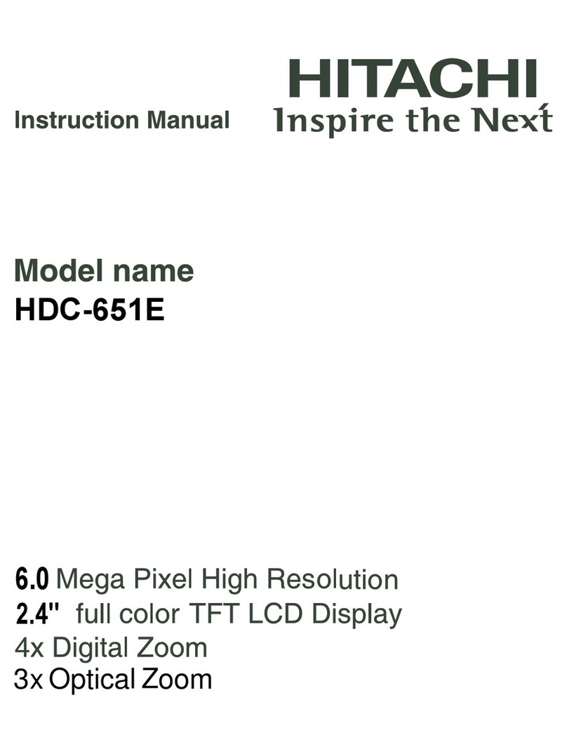 Hitachi HDC-651E User manual