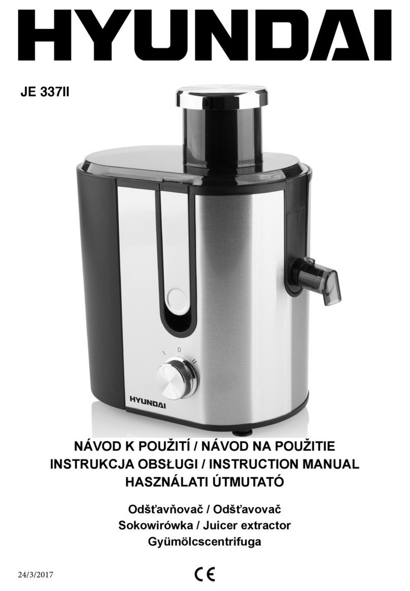 Hyundai JE 337II instruction manual Hyundai JE 337II instruction manual