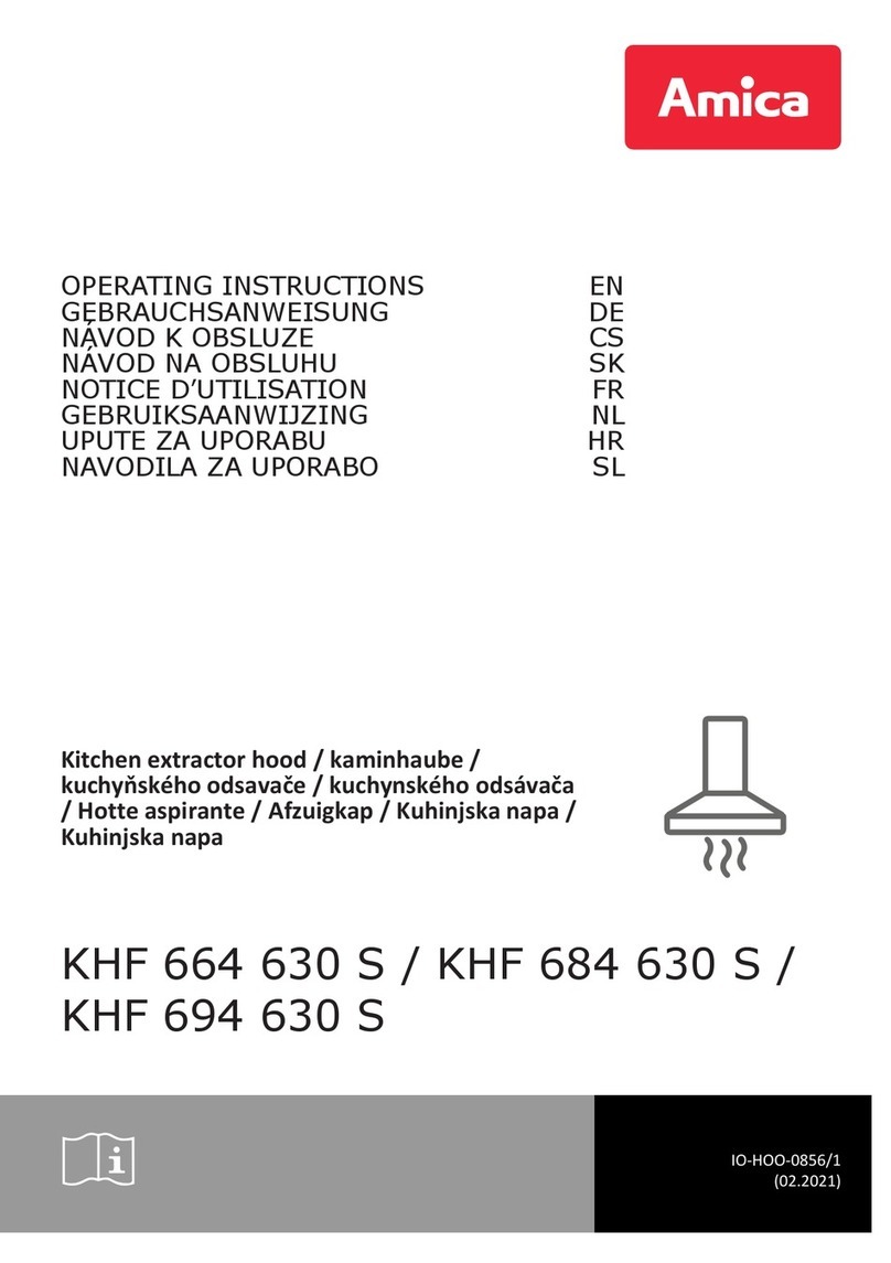 Amica KHF 664 630 S operating instructions