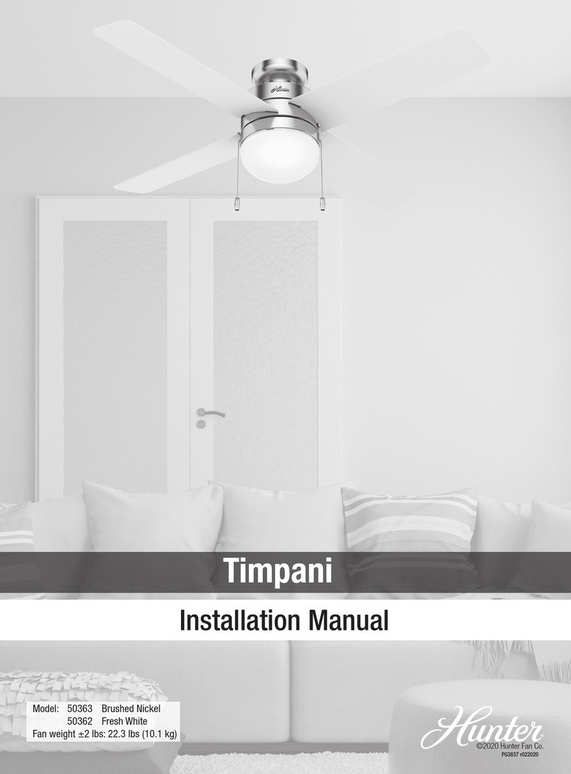 Hunter Timpani User manual