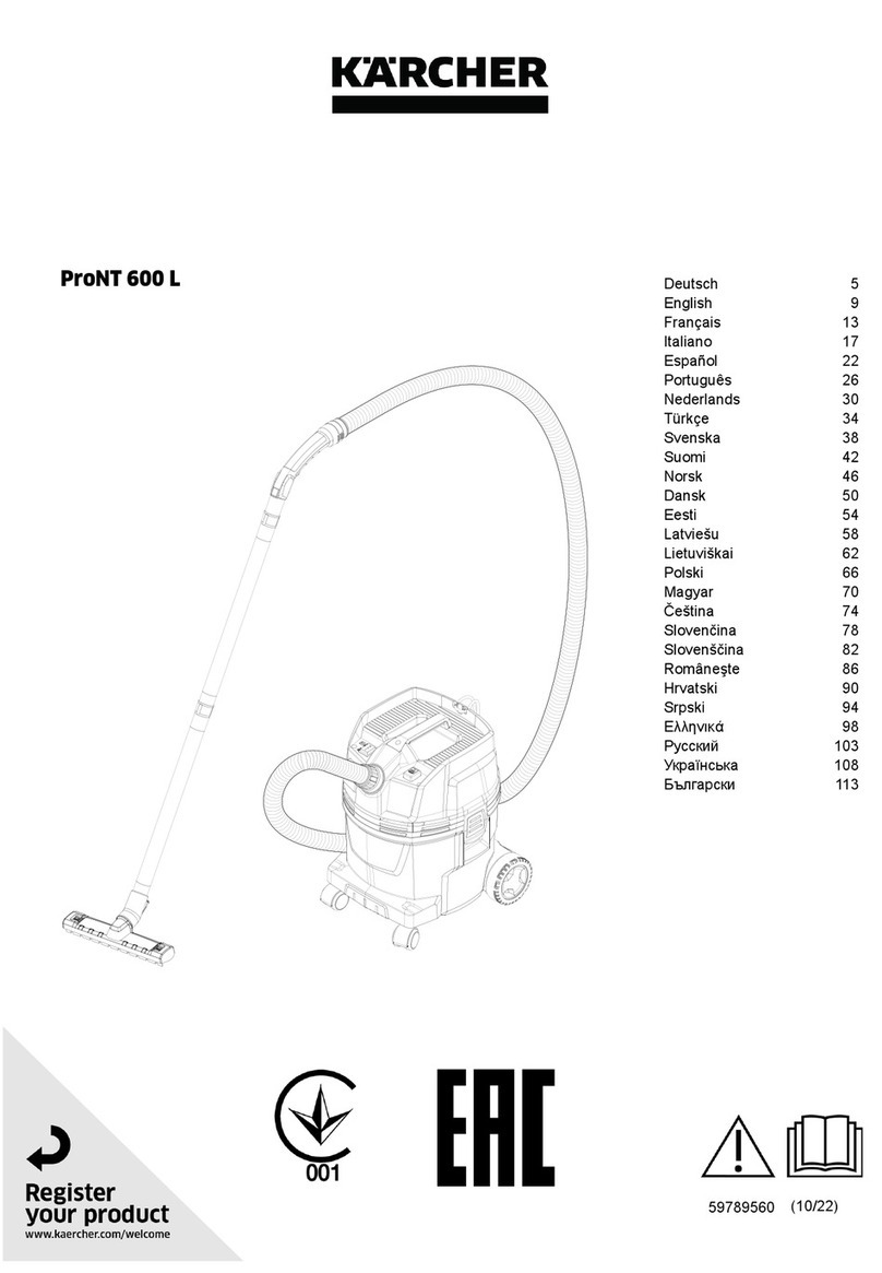 Kärcher ProNT 600 L User manual