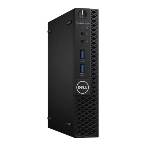 Dell OptiPlex 3050 Micro User manual Dell OptiPlex 3050 Micro User manual