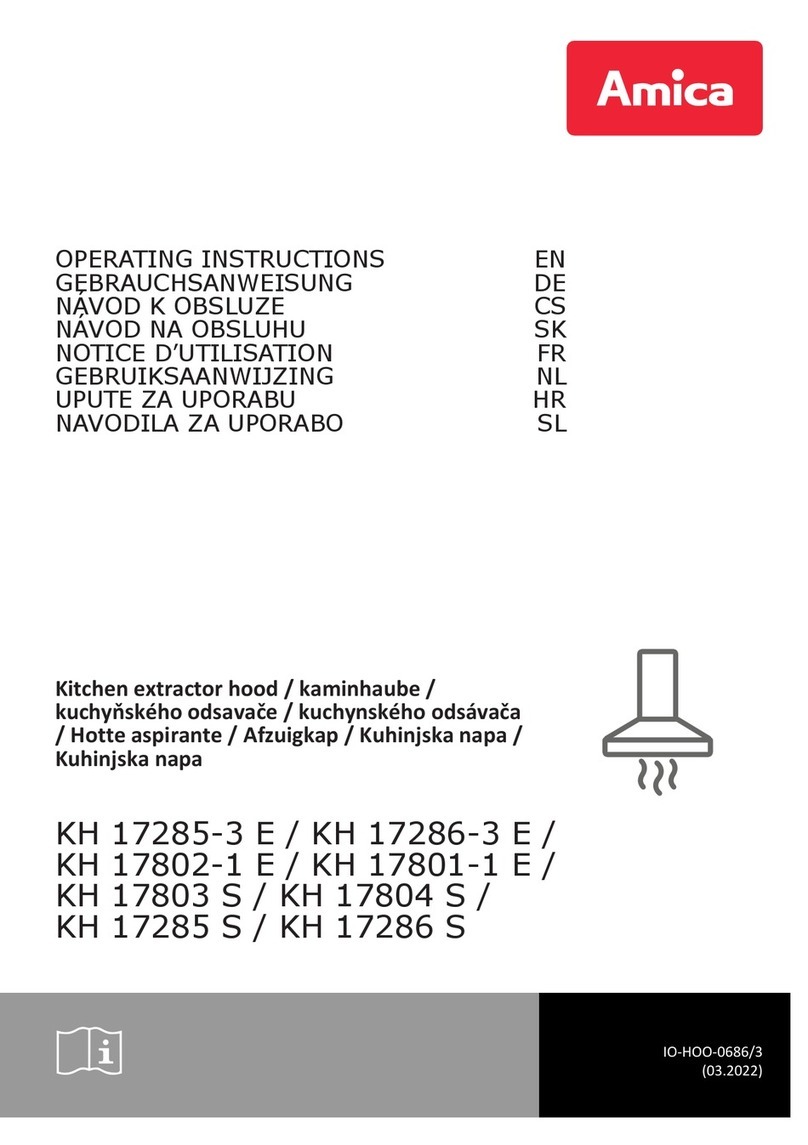 Amica KH 17285-3 E operating instructions