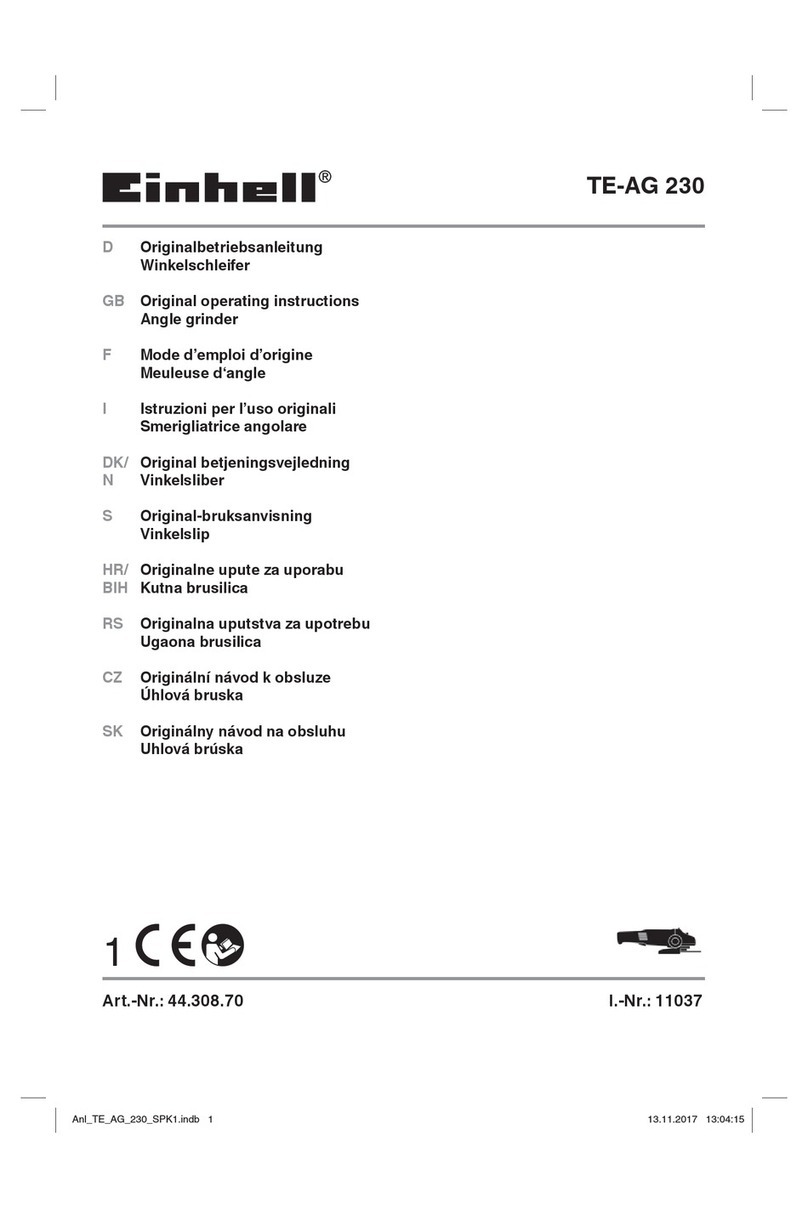 EINHELL TE-AG 230 User manual