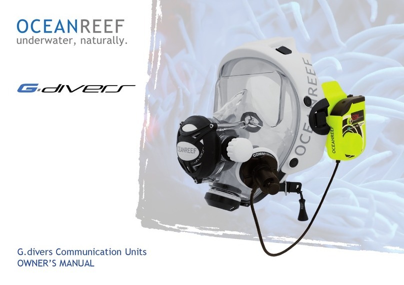Ocean Reef G.divers owner's manual