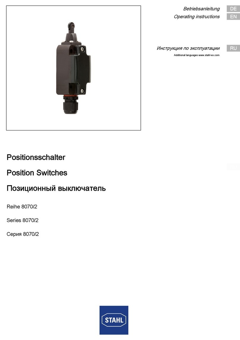 Stahl 8070/2-2 User manual