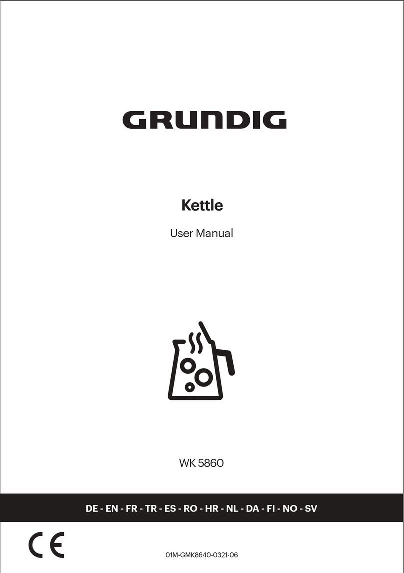 Grundig GMK8640 User manual