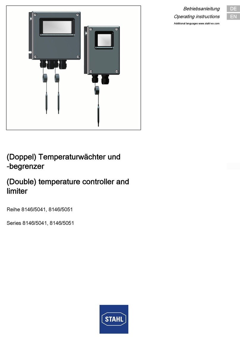 Stahl 8146/5051 Series operating instructions