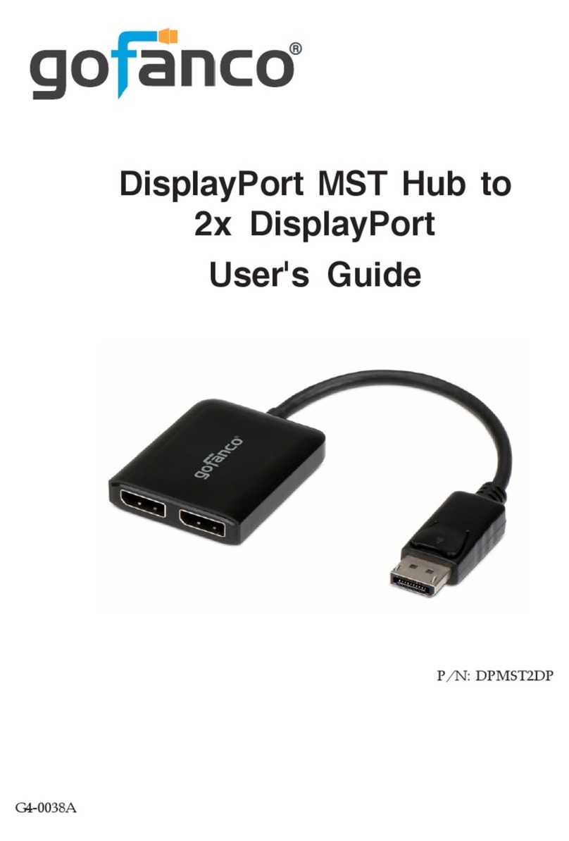 gofanco DPMST2DP user guide