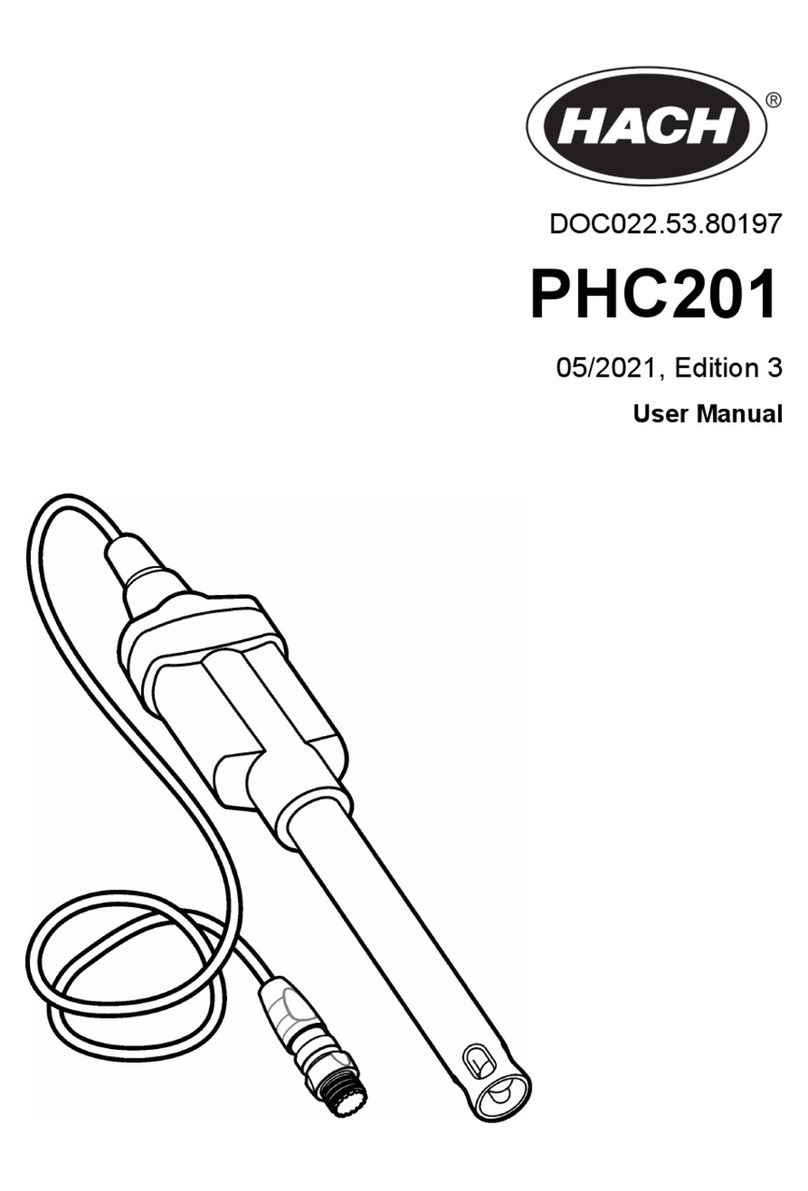 Hach PHC201 User manual