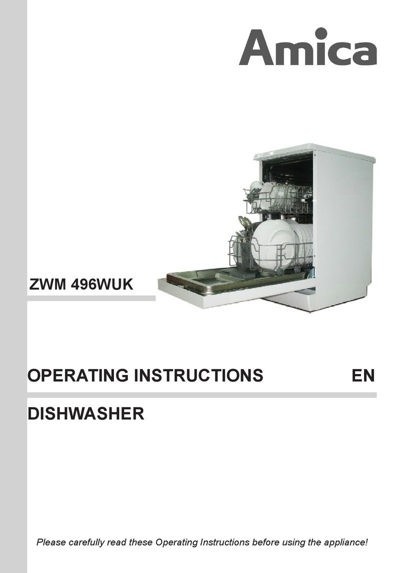 Amica ZWM 496WUK User manual