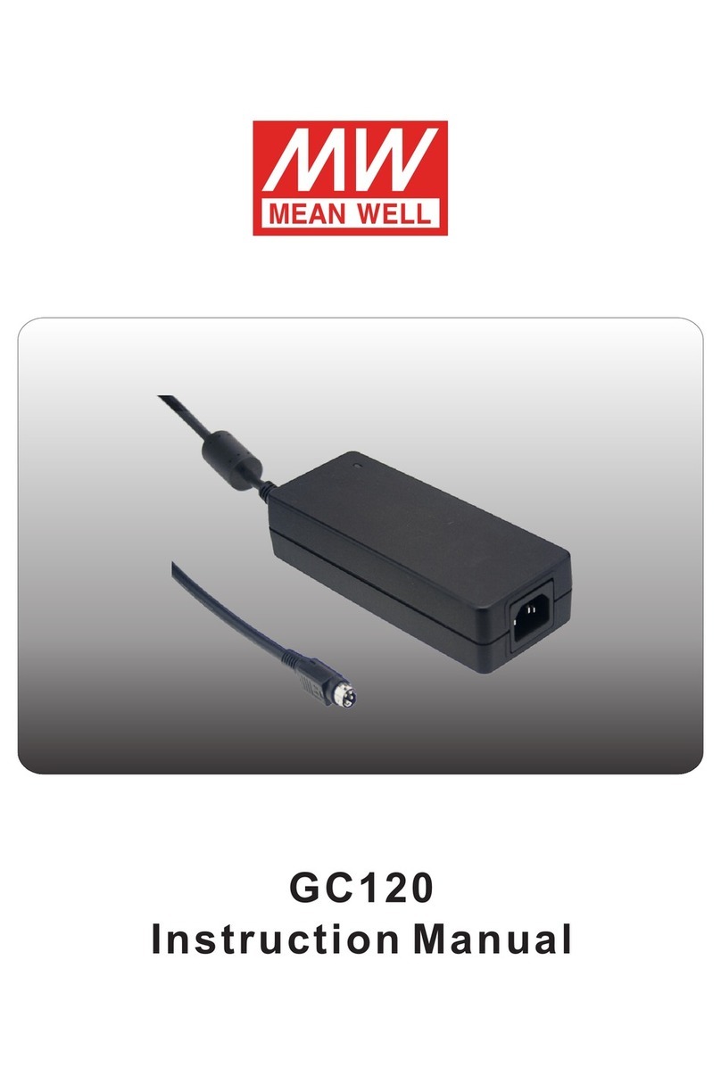 Meanwell GC120 instruction manual