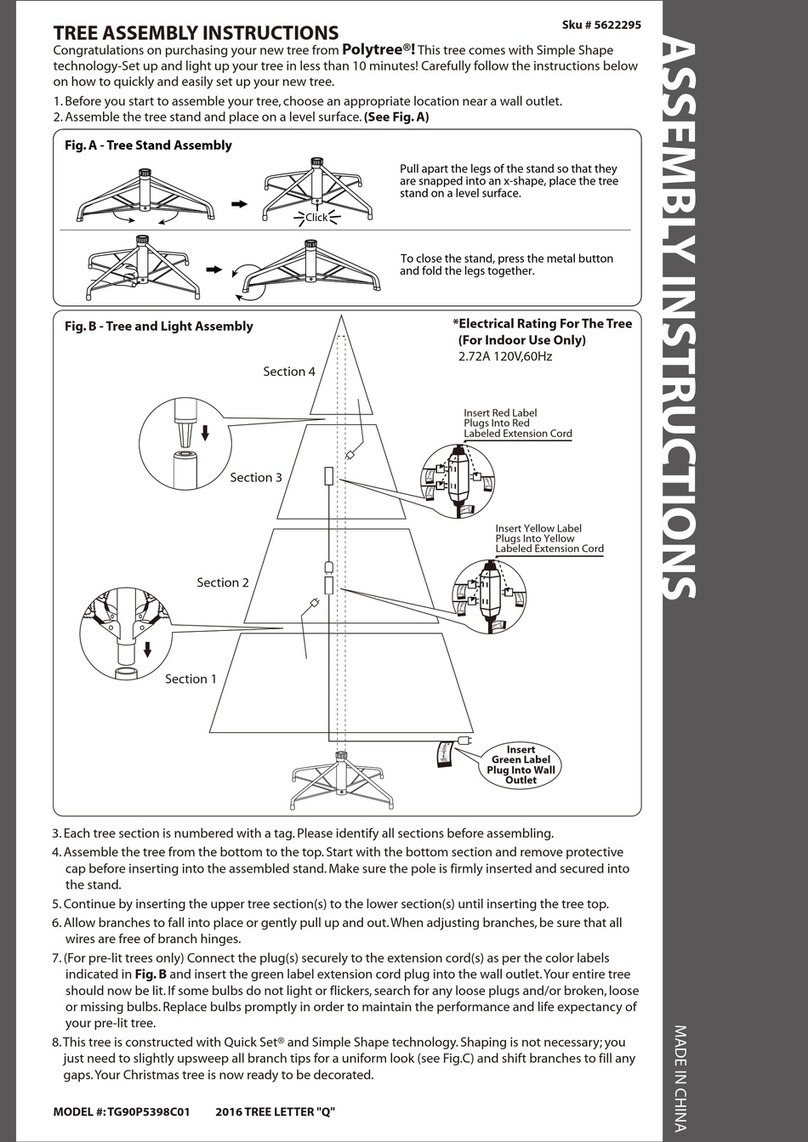 Polytree TG90P5398C01 User manual