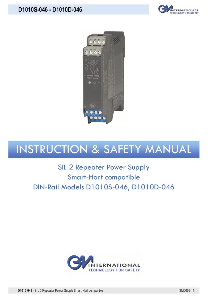 GMI D1010S-046 Instruction & safety manual
