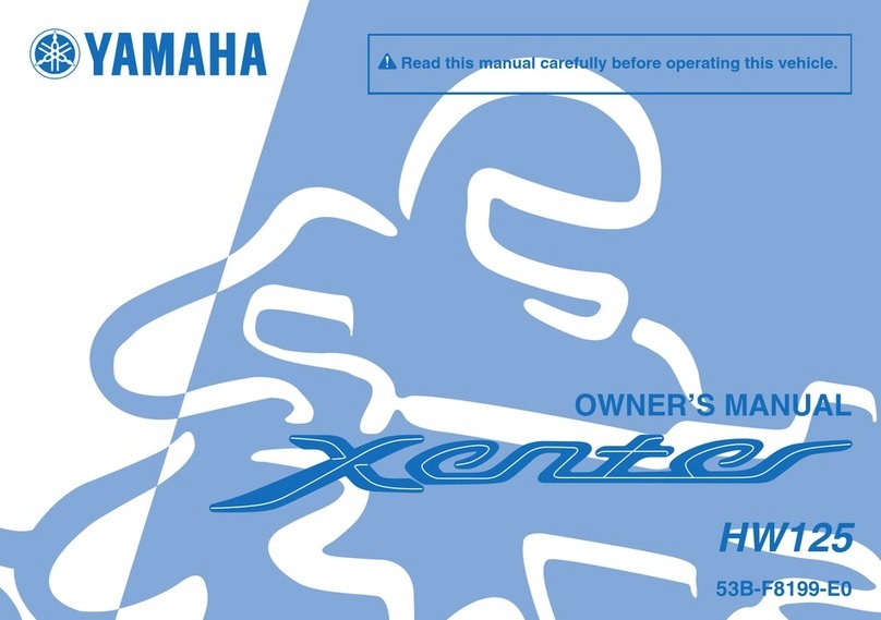Yamaha Xenter 125 2011 owner's manual Yamaha Xenter 125 2011 owner's manual