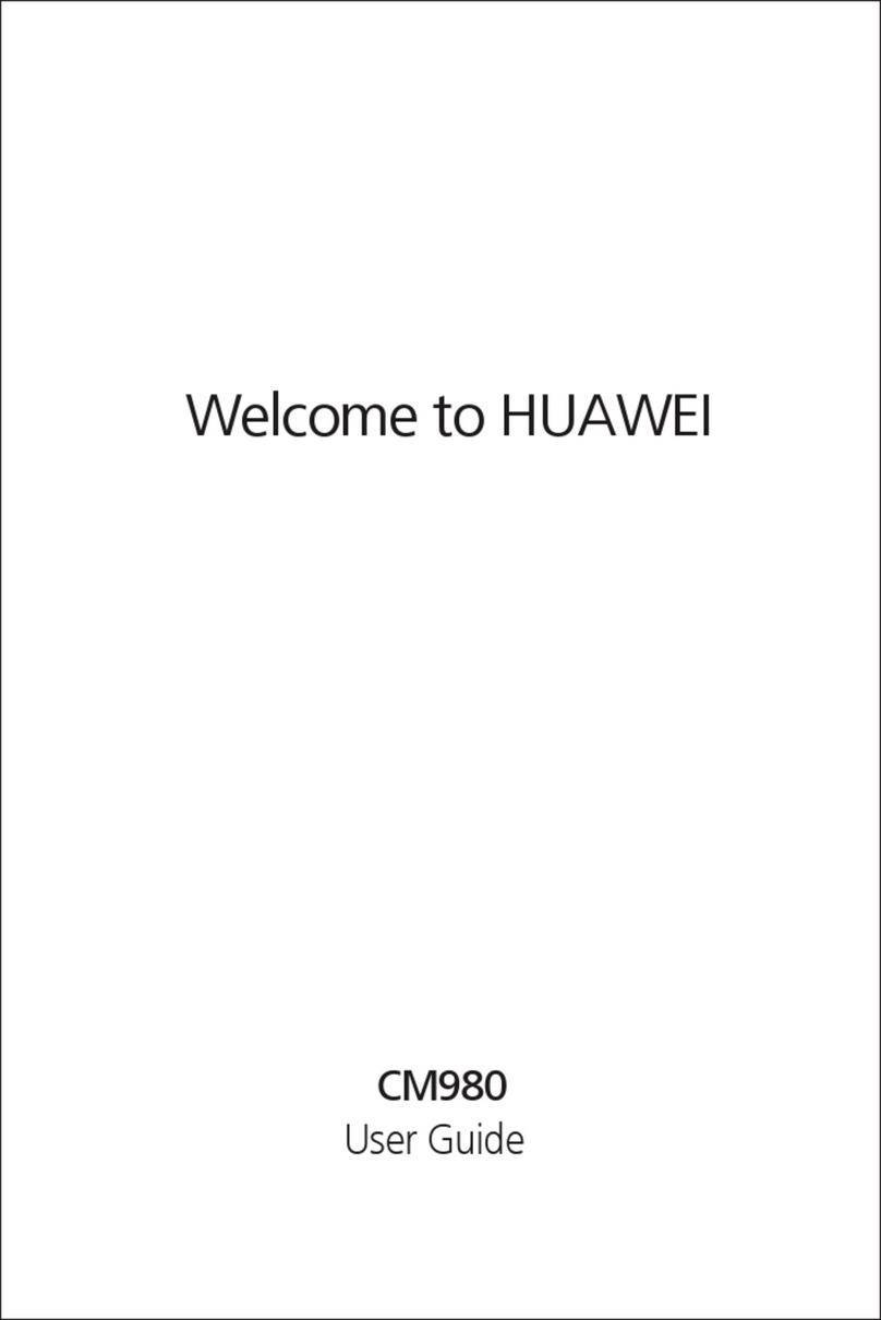 Huawei CM980 User manual