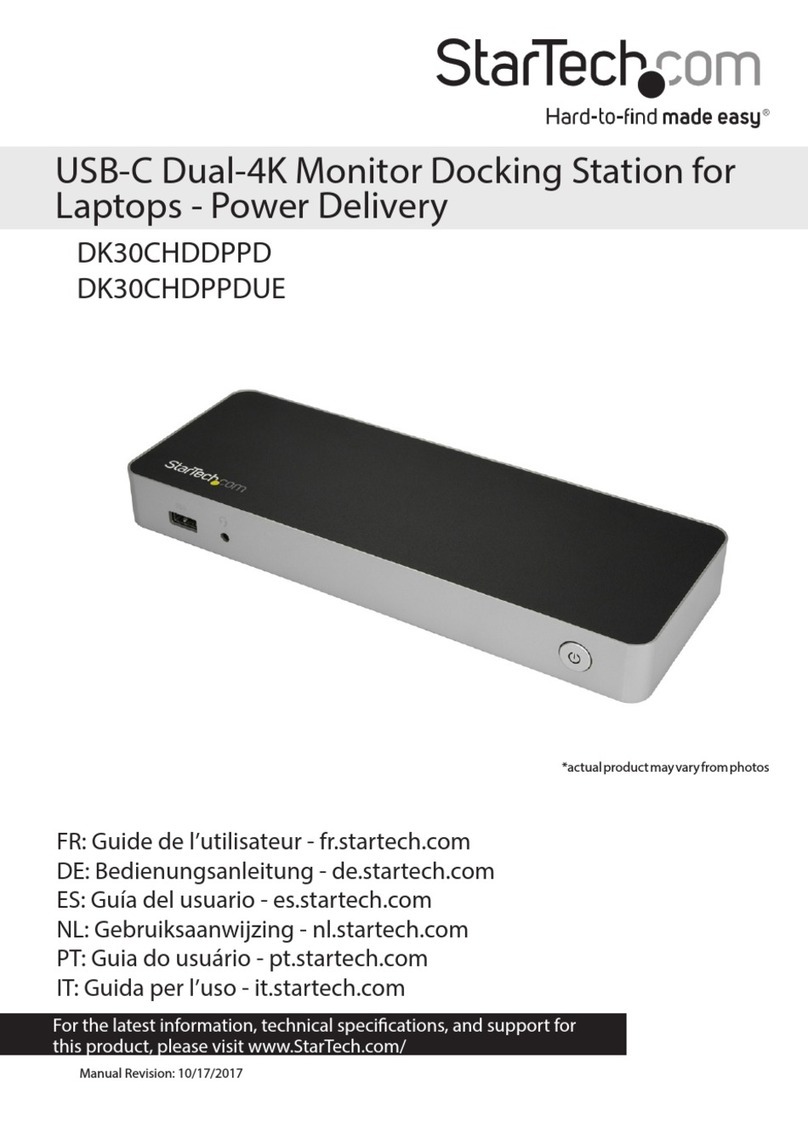 StarTech.com DK30CHDDPPD User manual