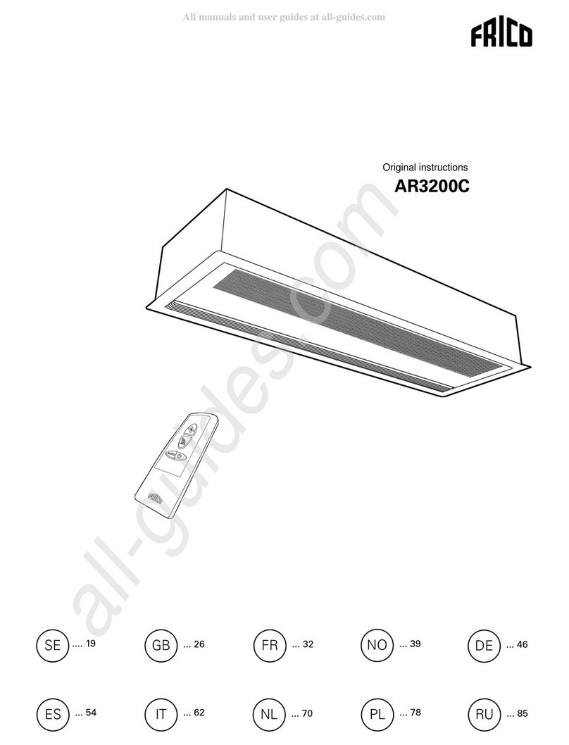 Frico AR3210CA User manual