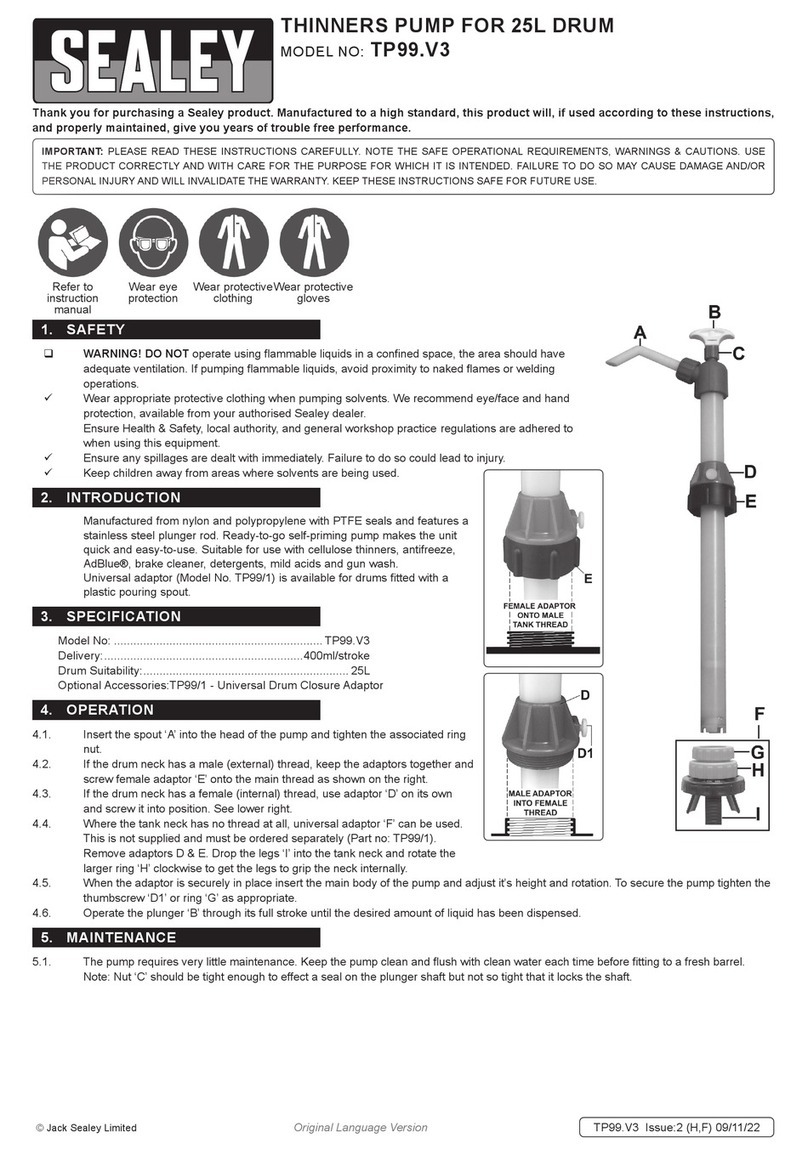 Sealey TP99.V3 manual